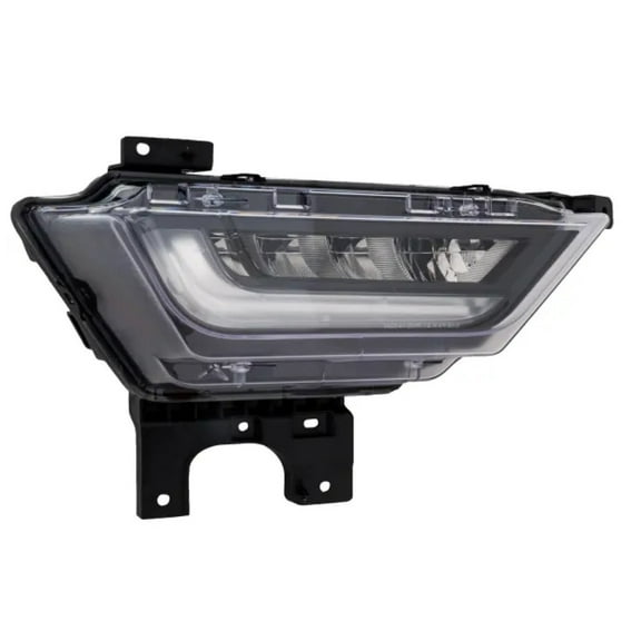 For Ford F-150 2021 2022 2023 Fog Light Assembly Passenger Side | LED | Lariat/King Ranch/Platinum/Limited | Replacement For FO2593259 | ML3Z-15200-C