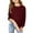 Wine, variant on Mercatoo Fle𝐞ce Sweatshirt for Teen Girls Winter Warm Sherp𝐚 Lined Cotton Crewneck Pullover Ho𝐨dies Unisex 2025 Casual Clothes