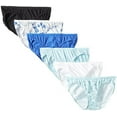 thumbnail image 2 of Hanes Women's 6Pack 100% Cotton Bikini Underwear Ladies Panties, Assorted 4, 2 of 2