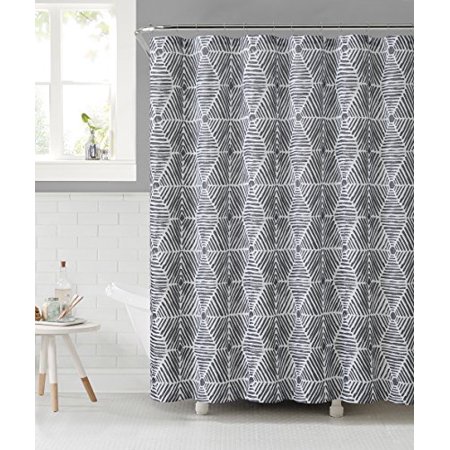 Ruthy S Textile Sail Cloth Shower Curtain 72 X 72 Grey
