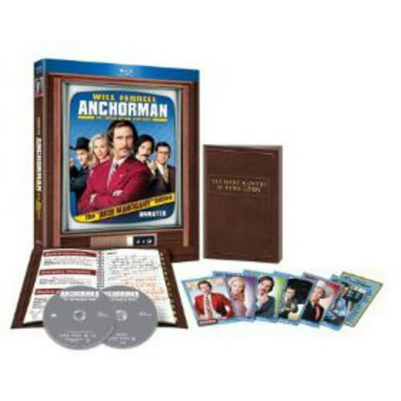 Anchorman: Legend Of Ron Burgundy (With Cards) [Blu-ray]