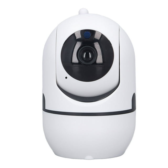 Monitor de bebé Bling Bling con movimiento panorámico de 360 grados 1080P visión nocturna color blanco