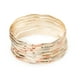 thumbnail image 1 of Pulsera Semanario Ametrinaa 3 Oros ZigZag 3mm Chapa de Oro 18k multicolor S, 1 of 5