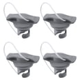thumbnail image 1 of SHISUYAN Bouchons de Valves de Kayak Professionnels avec Housses Résistantes à l'Usure pour Bateau Gonflable Gris PVC 4 Pcs, 1 of 8