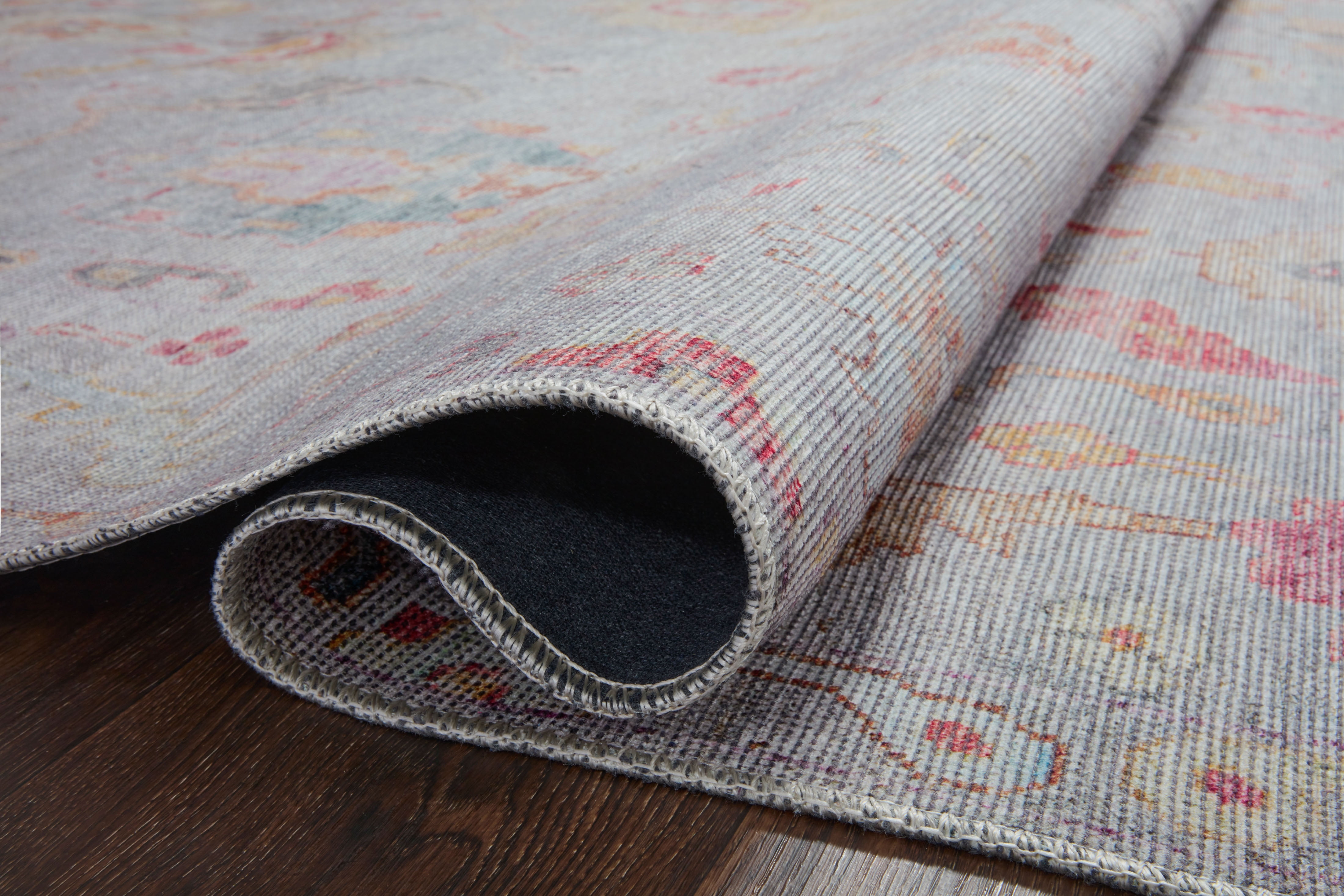 Loloi II Elysium Silver / Multi 2'-6" X 12'-0" Runner Rug