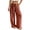 Watermelon Red, variant on Minjewel Women's Loose Wide Leg Cotton Linen Pants with Drawstring, No Pocket Casual Trousers for Summer, Beach, and Daily Wear, Lightweight Breathable,Light Gray,XL