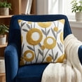 thumbnail image 5 of REGALWOVEN Floral Throw Pillow Covers Pack of 2, Flower Plant Farmhouse Decor Cushion Cover for Home Flower-4 18" x 18", 5 of 7
