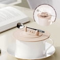 thumbnail image 6 of Shiogb Silicone Tea Bag Holder, Crab Designed Cup Cover with Tea Bag Holder Mug Lid for Coffee Tea, Reusable Silicone Lid Leak Proof, A, 6 of 9