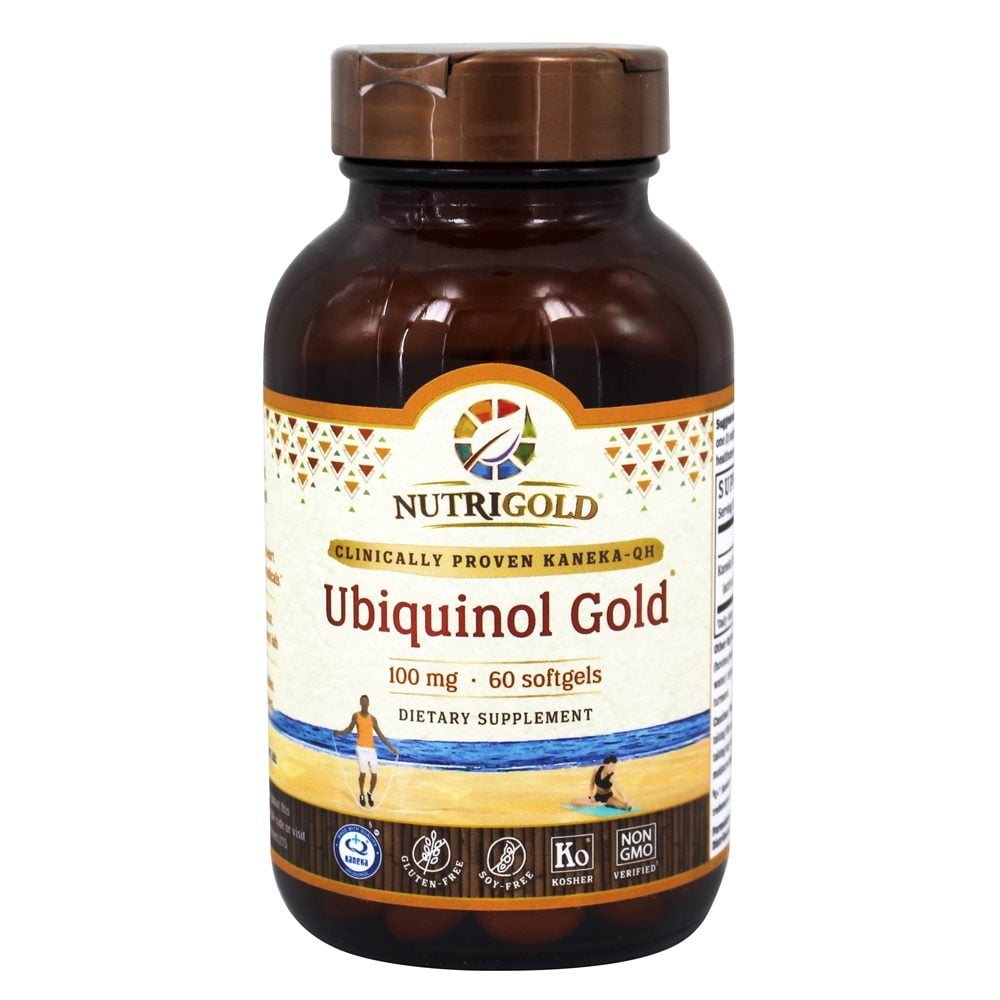Nutrigold Ubiquinol Gold Clinically Proven KanekaQH 100 mg. 60