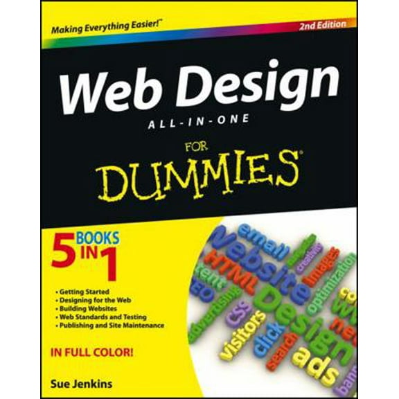 Pre-Owned Web Design All-In-One for Dummies (Paperback) 1118404106 9781118404102