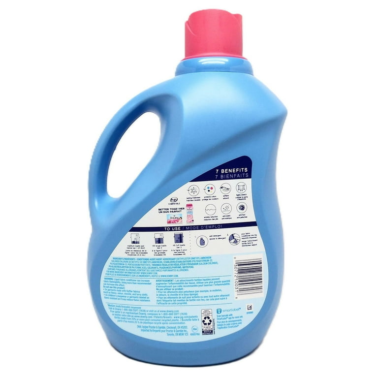 downy CD8点まとめ売り　toe Downy Ultra 7-in-1 Fabric Softener, April Fresh Scent, 88 fl. oz