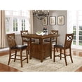 thumbnail image 2 of Chaise de Comptoir en Bois Massif de Bryson&44; Lot de 2, 2 of 3