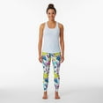thumbnail image 4 of Totally Tubular! Retro 80s Memphis Style Inspired Geometric Print Leggings sports leggings woman yoga wear ladies, 4 of 6