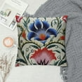 thumbnail image 2 of COMIO Akasia Gobelin Belgian Tapestry Machine Woven Pillow Covers 2-Pieces, 17x17 Inches Woven Cushion Cases for Home Decor with Elegant Design and Comfort (Turkish Tulip Tile), 2 of 5