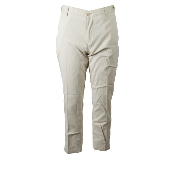 J. LINDEBERG Men's Cannan Maritime Barre Pants, Beige, Sz 34