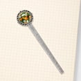 thumbnail image 4 of Oranges Vintage Silver Lace-Edged Bookmark: a Gift for Readers and Book Lovers, 4 of 5