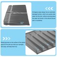 thumbnail image 3 of Unique Bargains 2 Pack Kitchen Sink Splash Guard, 14.5' x 5.3' Faucet Water Catcher Mat for Kitchen Countertop Grey, 3 of 5