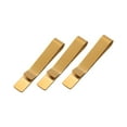 thumbnail image 3 of Kuntesetty 3Pcs Simple Skinny Tie Clip Tie Pins for Men Daily Life Business Wedding Gold, 3 of 9