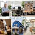 thumbnail image 3 of UHAXZ Elderly Intercom System, Full Duplex Talk, Wireless, Portable, 2-pack, 3 of 9
