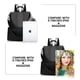 thumbnail image 5 of Mochila para mujer de nailon antirrobo informal ligera para viajes para el hombro 1-1 Negro M Cheruty, 5 of 5