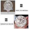thumbnail image 3 of unbranded 2Ud Esferas De Cristal Transparentes Para Fuente De Con, 3 of 8