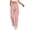 Pink #043, variant on Women's Cargo Pants Baggy Jeans High Waisted Casual Stretchy Wide Leg Streetwear with 4 Pockets for Women Dark Gray S