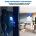 thumbnail image 4 of 12V Indoor Wired Audible Visual Siren Sound Alarm System for Security, 4 of 7