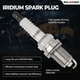thumbnail image 5 of 4PCS Ignition Coil Packs & Iridium Spark Plugs Compatible with 2007-2017 Jeep Compass Patriot 2.0L 2.4L, Chrysler 200 Sebring 2.4L, Dodge Avenger Journey Caliber 1.8L 2.0L 2.4L Replace UF557 C1587, 5 of 9