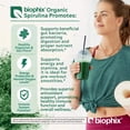thumbnail image 4 of biophix Organic Spirulina Powder, 2.2 Lbs 100% Pure Spirulina Blue Green Algae Powder, Vegan, Non GMO, Non-Irradiated, USDA Certified, Best Protein Superfood, 4 of 9