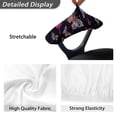 thumbnail image 5 of LedBack 2 Piece Office Chair Arm Covers, Butterfly Printed Chair Armrest Covers, Removable Office Chair Covers Stretchy Armrest Covers Washable Chair Rem Rest Covers for Office Home Chair, 5 of 5