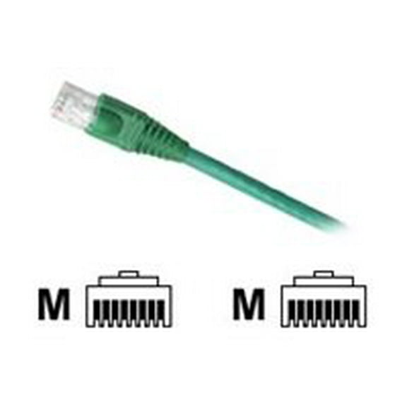 Leviton eXtreme 6  - Patch cable - RJ-45 (M) to RJ-45 (M) - 3 ft - UTP - CAT 6 - stranded - green
