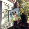 thumbnail image 2 of Carolines Treasures CK1969CHF Mountian Flowers Fawn Pug Flag Canvas House Size  Large multicolor, 2 of 4