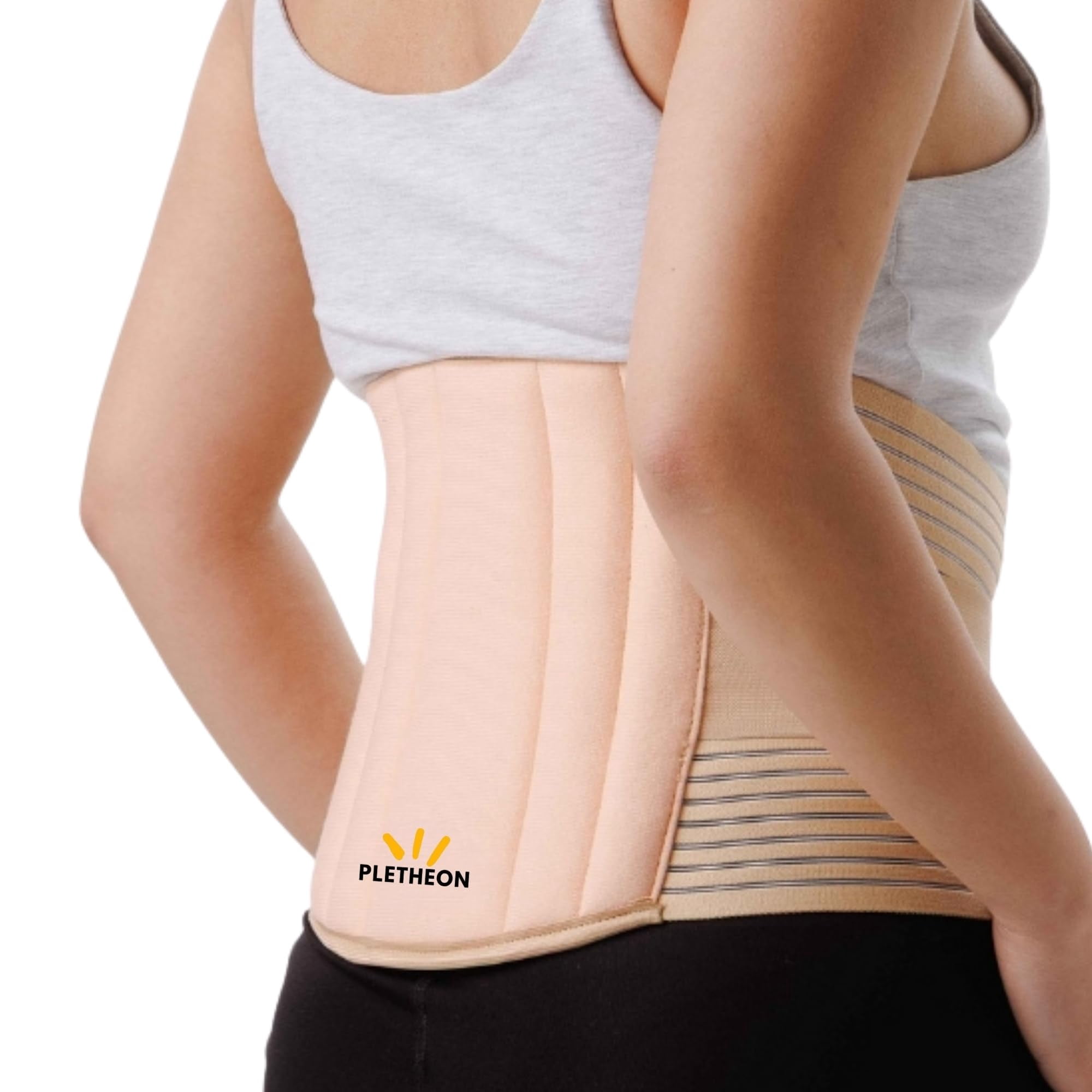 Deluxe Neoprene Double Pull Lumbar Support Brace, Adjustable