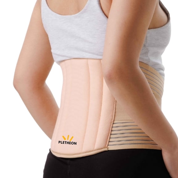 Adjustable Lumbar Support Belt for Lower Back Pain Relief Waist Brace for Men and Women | Posture Correction & Spine Support