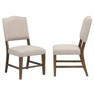 Sunset Trading Simply Brook 19" Wood Dining Chairs in Gray (Set of 2)