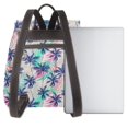 thumbnail image 3 of Easygdp Palm Leaves Mochila de Cuero para Mujeres, Bolso de Hombro, Bolsos de Mano de Moda para Trabajo y Viajes, 3 of 4