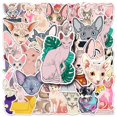 thumbnail image 3 of Pegatinas Sphynxs Cats Anime, paquete de 50 unidades, dibujos animados decorativos, 3 of 5