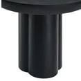 thumbnail image 5 of Caspian 40" Round Concrete Dining Table in Black, 5 of 10