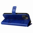 thumbnail image 4 of Decase Wallet Case for Apple iPhone 14 Plus, Butterfly Embossed PU Leather Wallet Case Flip Protective Phone Cover with Card Slots and Kickstand Case,Blue, 4 of 6