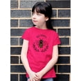 thumbnail image 2 of Bee Happy Nature Garland T-Shirt Juniors -Image by Shutterstock,  Medium, 2 of 4