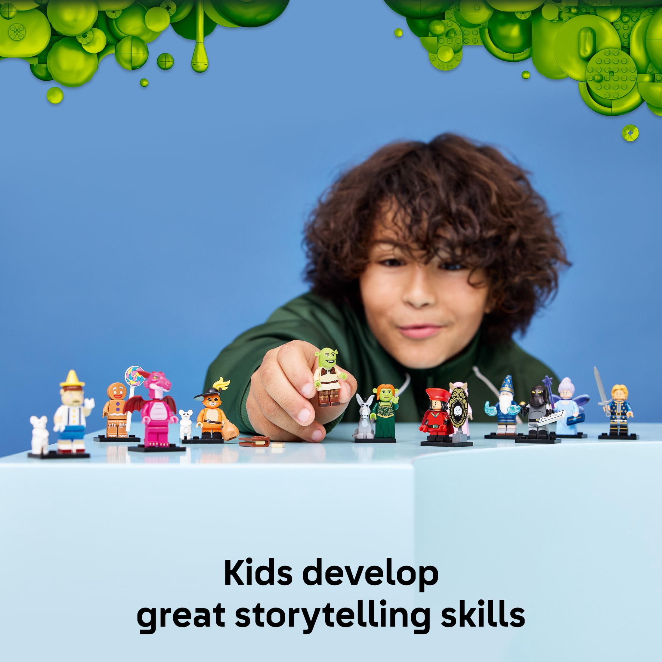 LEGO Minifigures Shrek Series 1-Pack - Mystery Box Set - 12 Shrek Toys to Collect for Boys & Girls, Ages 6+ - 71053