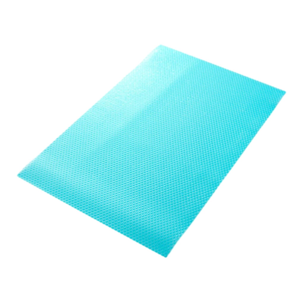 10 Alfombrillas Para Nevera Anti-incrustantes | 45x30 Cm, Diseño Margarita, EVA Transparente