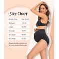 thumbnail image 3 of KUNINDOME Seamless Maternity Underwear Over Bump,Plus Size High Waist Pregnancy Panties, Black, 4X-Large, 3 of 6