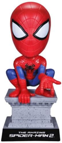 NEW Funko Marvel Comics The Amazing Spiderman Wacky Wobbler BobbleHead 17cm 
