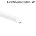 thumbnail image 2 of Unique Bargains ABS Plastic Square Bar Rods for Architectural Model Making DIY 20 inch Length White 4pcs, 2 of 2