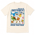 thumbnail image 6 of Godmerch We Are All Different Teacher Shirt for Women Back to School Cute Ocean Classroom Motivational Graphic Tee Gift, 6 of 7