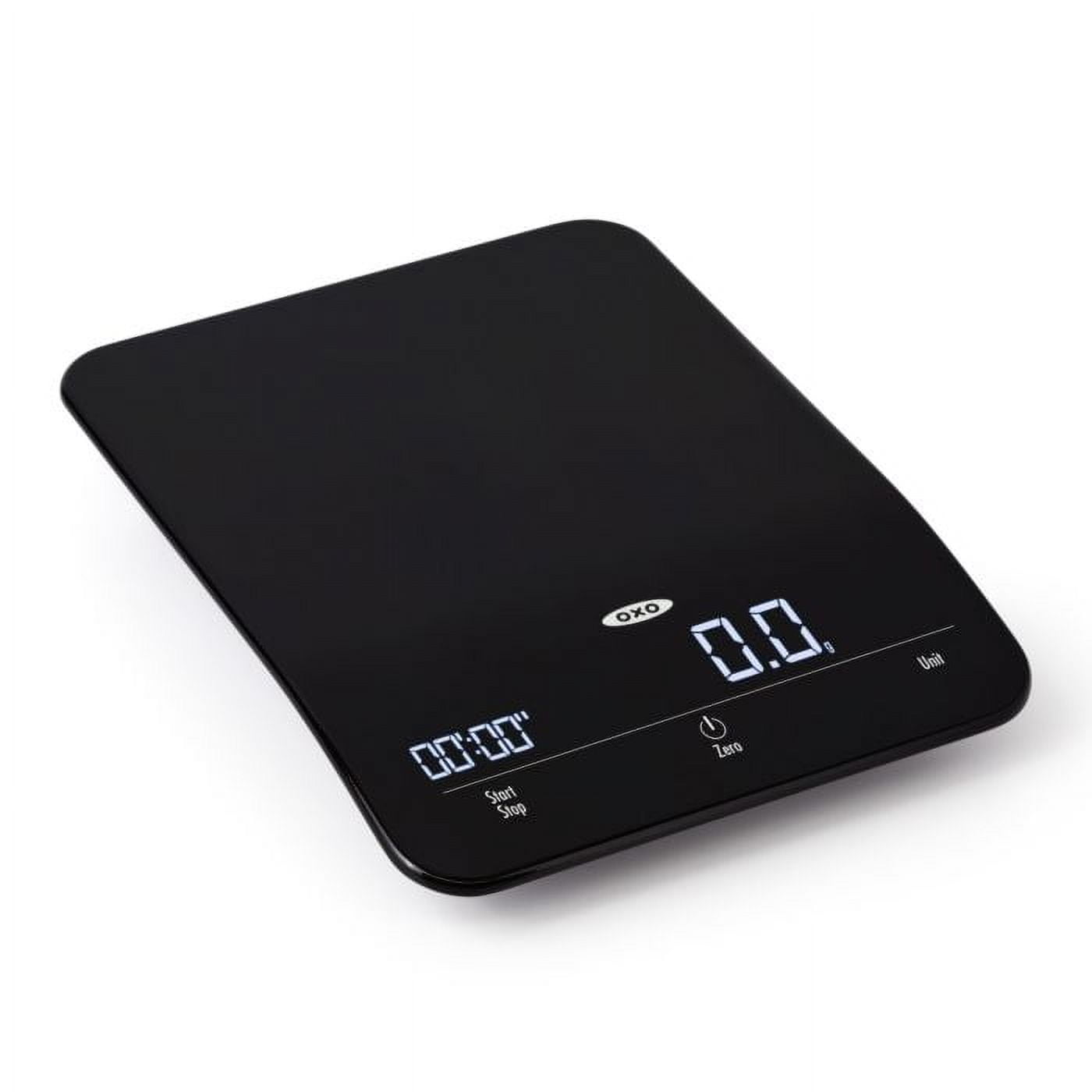 OXO Stainless Steel Food Scale with Pull-Out Display, 11 lb
