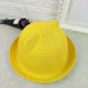 thumbnail image 1 of New Handmade Straw Hat 7-color Children's Straw Hat Summer Sandal Hat Outing Travel Men And Women Baby Cat Ear Sun Hat Gorro, 1 of 4
