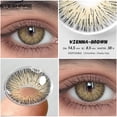 thumbnail image 3 of Lentes De Contacto De Colores AMARA Natural Para Maquillaje 1 Par (2 Piezas) Color De Moda, 3 of 4
