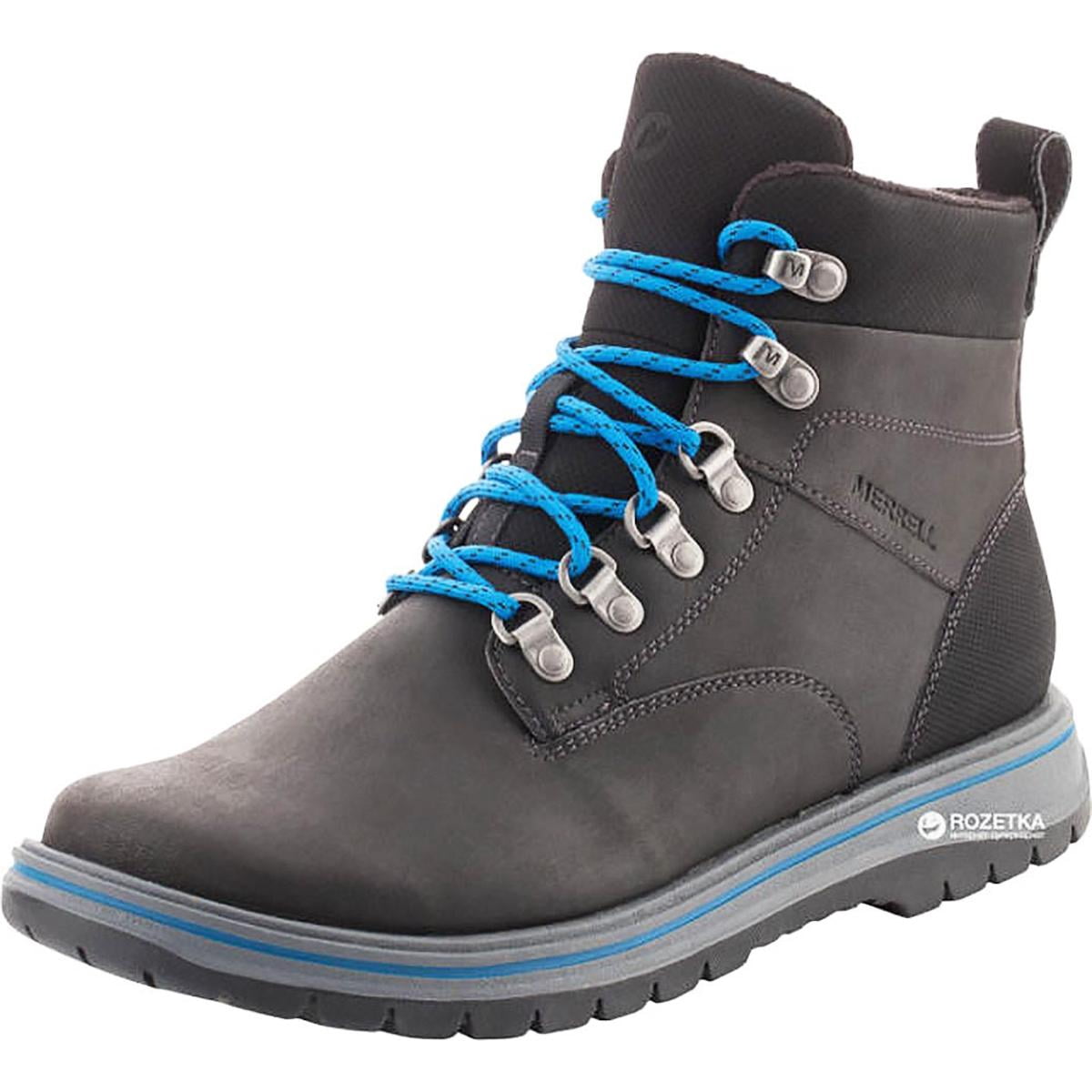 Merrell Bounder Tall Mens Black Boots 